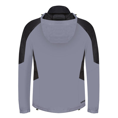 lifestyle Men's Reflective Waterproof Hooded Jacket 2.0 back hood down