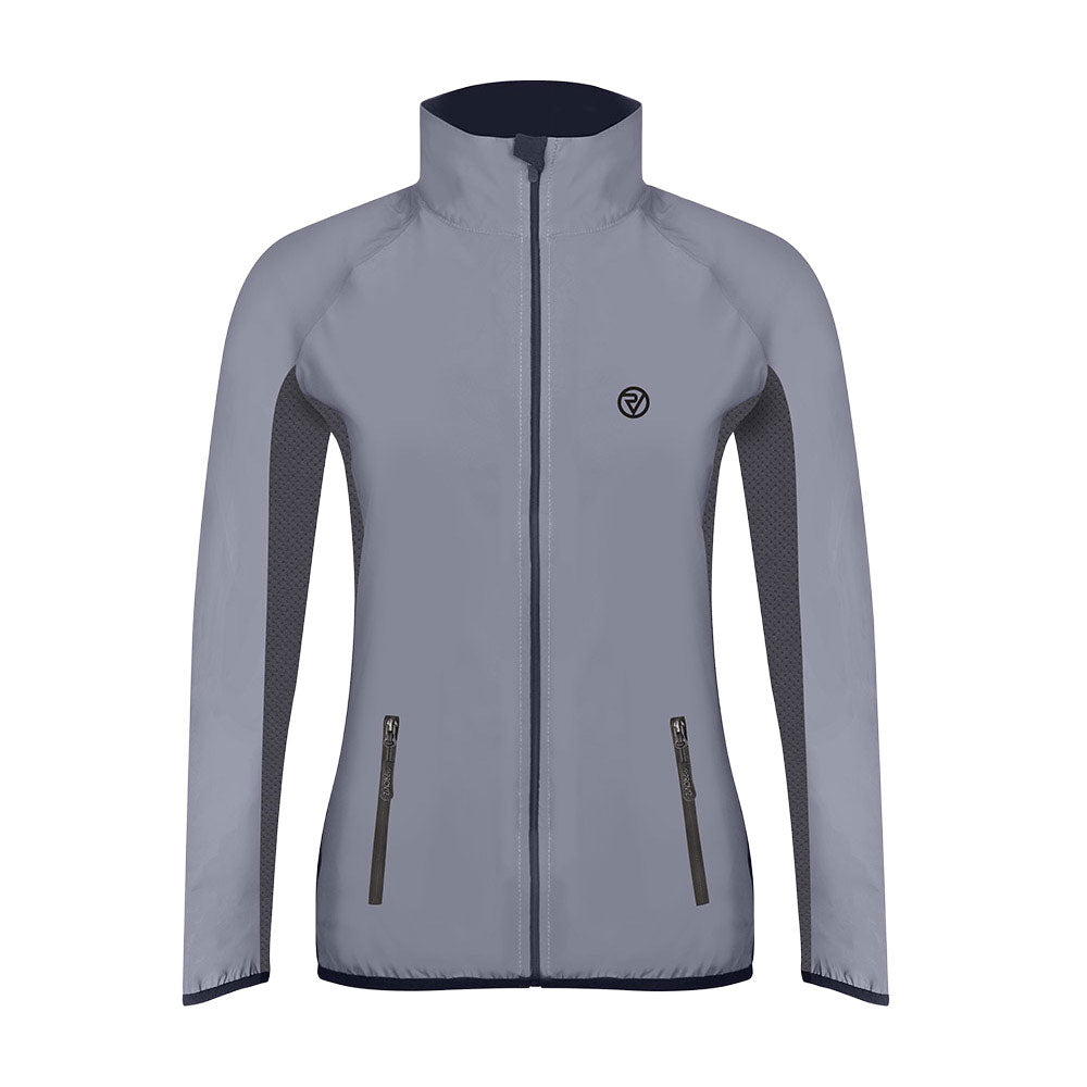 Voll Reflektierende Laufjacke für Frauen