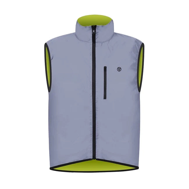 lifestyle Men's Reflective Reversible Cycling Gilet reflective day