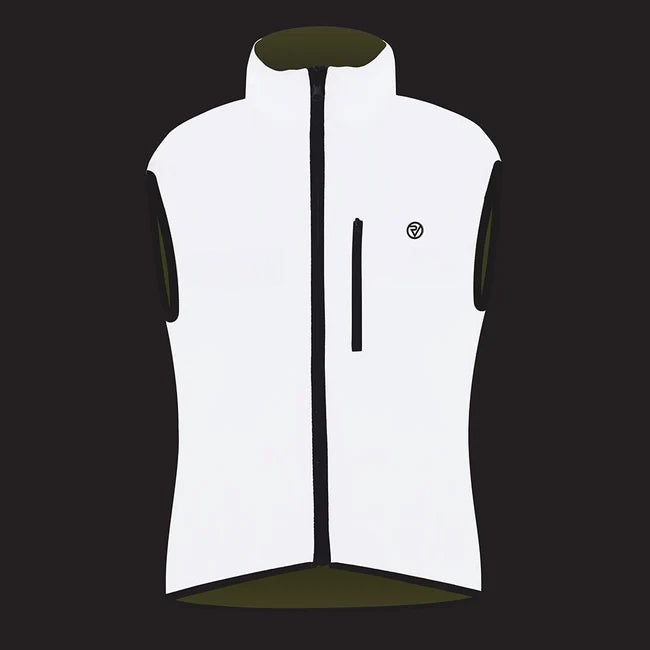 lifestyle Women's Reflective Reversible Cycling Gilet reflective