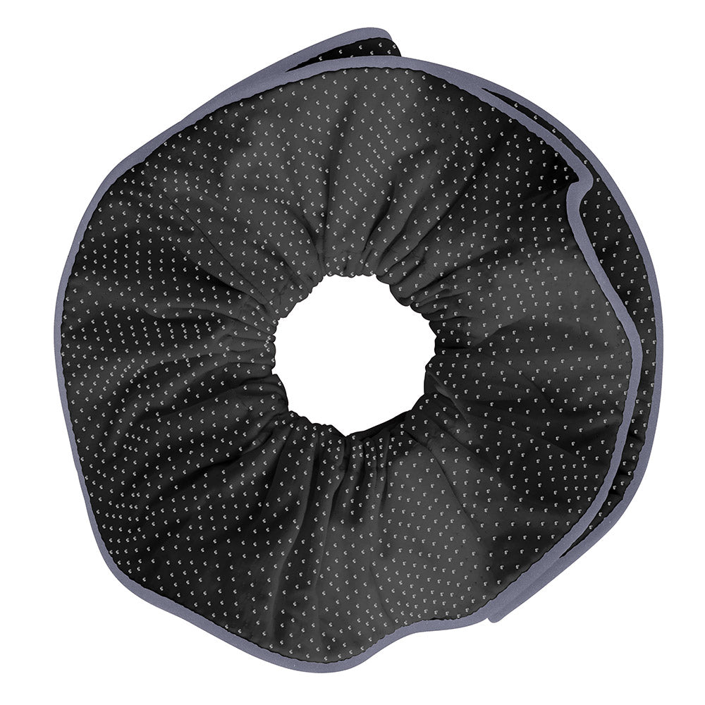 Reflective/Black Hair Scrunchie
