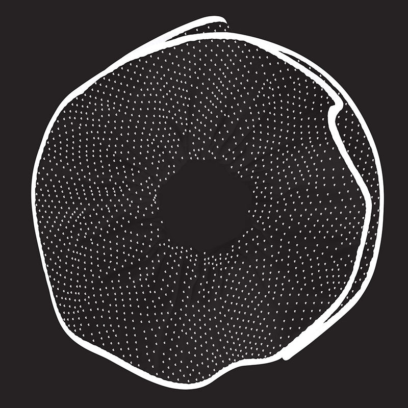 Reflective/Black Hair Scrunchie