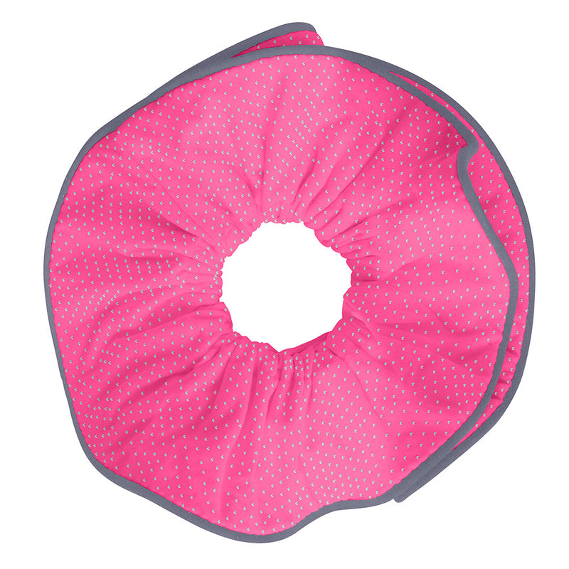 Reflective/Pink Hair Scrunchie