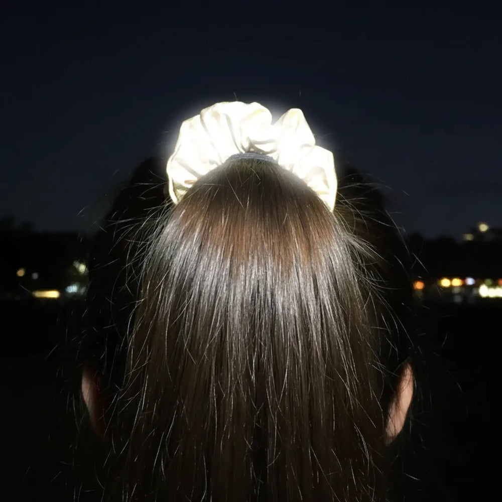 Fully Reflective Hair Scrunchie
