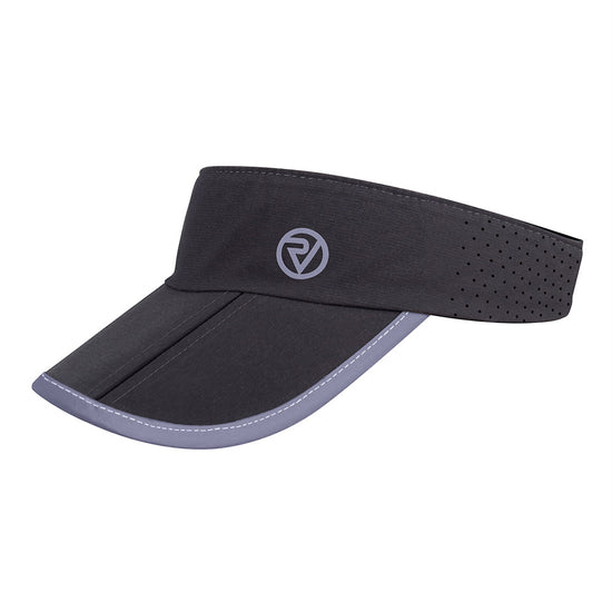 Reflective Breathable Graphite Running Visor