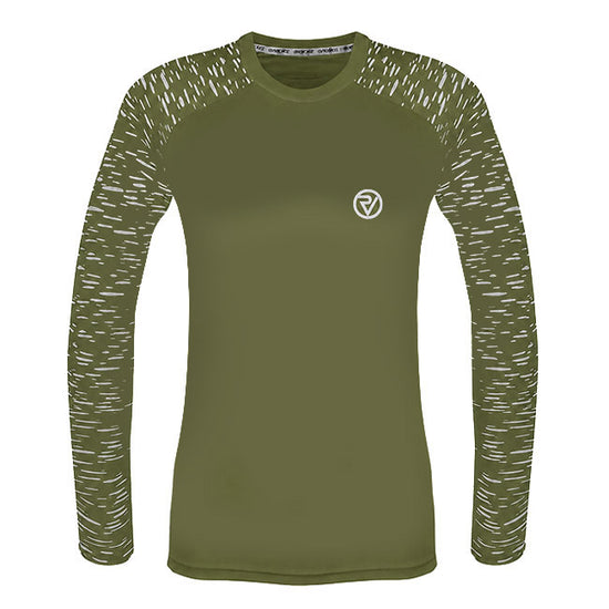 Reflective Women's Long Sleeve Training Top