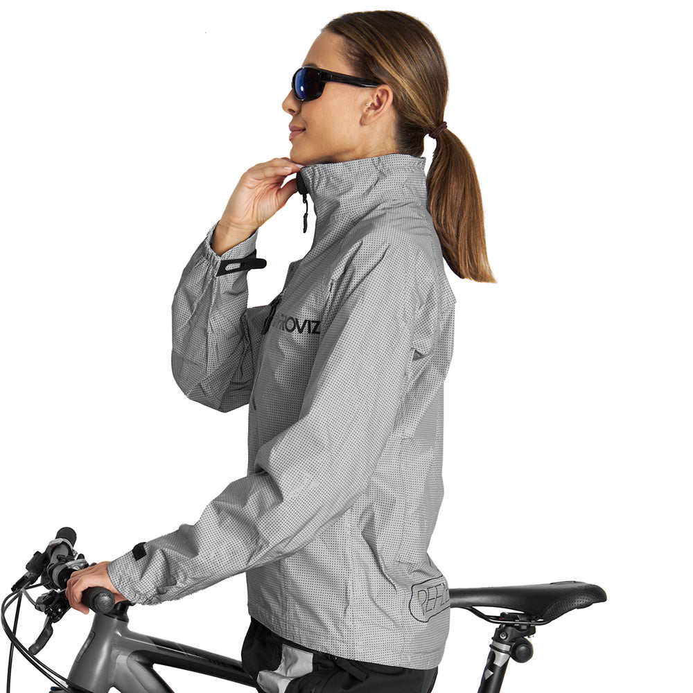  Proviz Reflect360 Womens Cycling Jacket, Fully Reflective, 12  : Clothing, Shoes & Jewelry