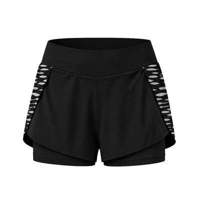 Reflective Women's Butterfly Running Shorts