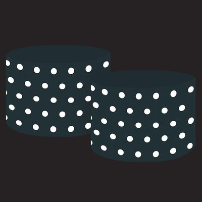 Reflektierende Laufarmbänder mit Polka-Dot-Muster