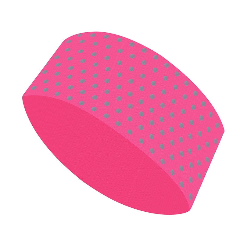 Reflective Polka Dot Running Headband