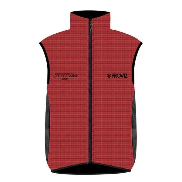 CRS Men's Fully Reflective & Enhanced Waterproof Cycling Gilet