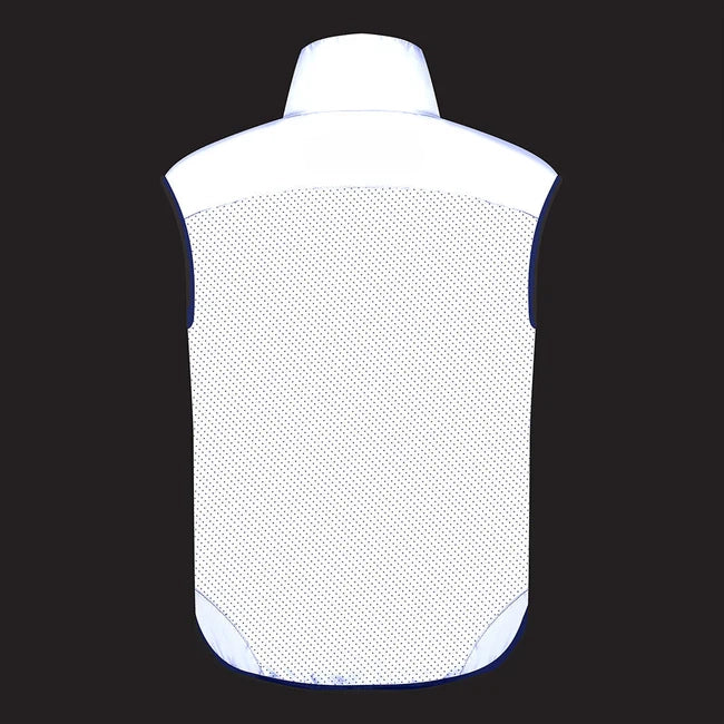 lifestyle Women's Reflective Reversible Cycling Gilet rear reflective