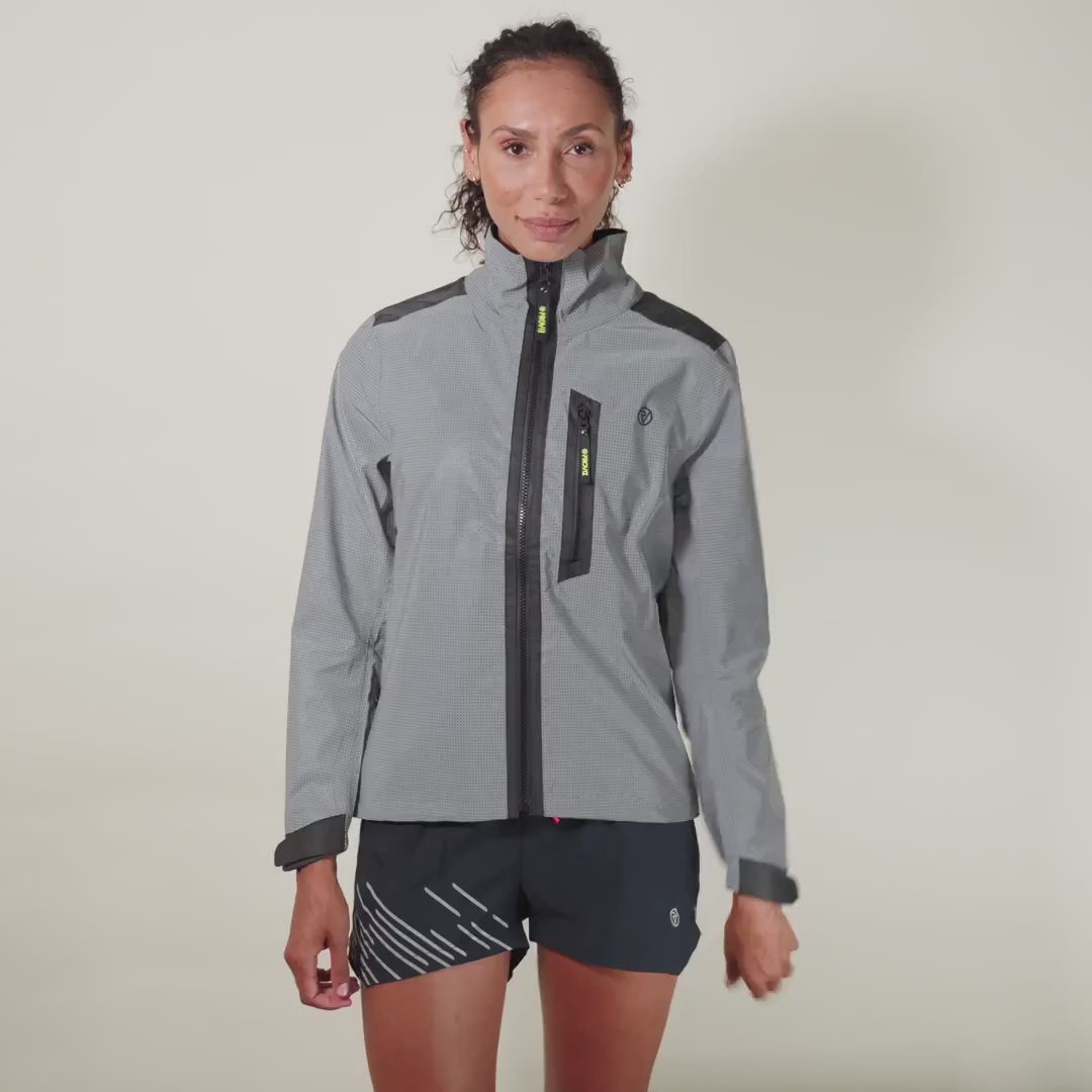 REFLECT360 Apex Women's Reflective Waterproof Cycling Jacket – Proviz