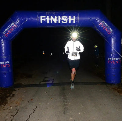lifestyle Men's Fully Reflective Running Jacket 2.0 running a night running race