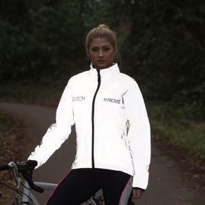 Reflektierende Umdrehbare Fahrradjacke für Frauen