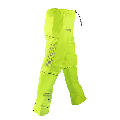Elastic Sport Waistband with Integrated Cord in Neon Yellow