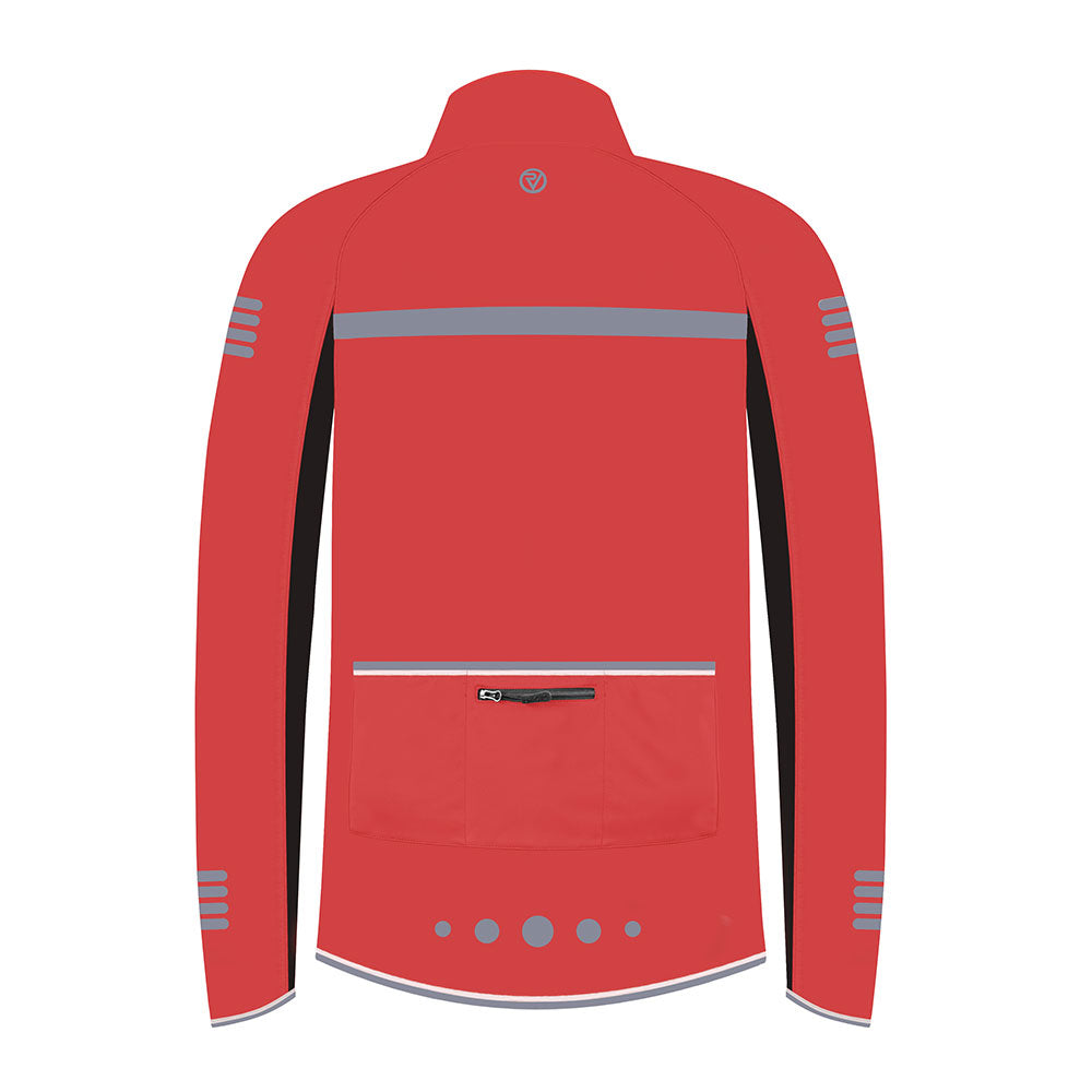 Classic Men's Reflective Softshell Cycling Jacket | Proviz