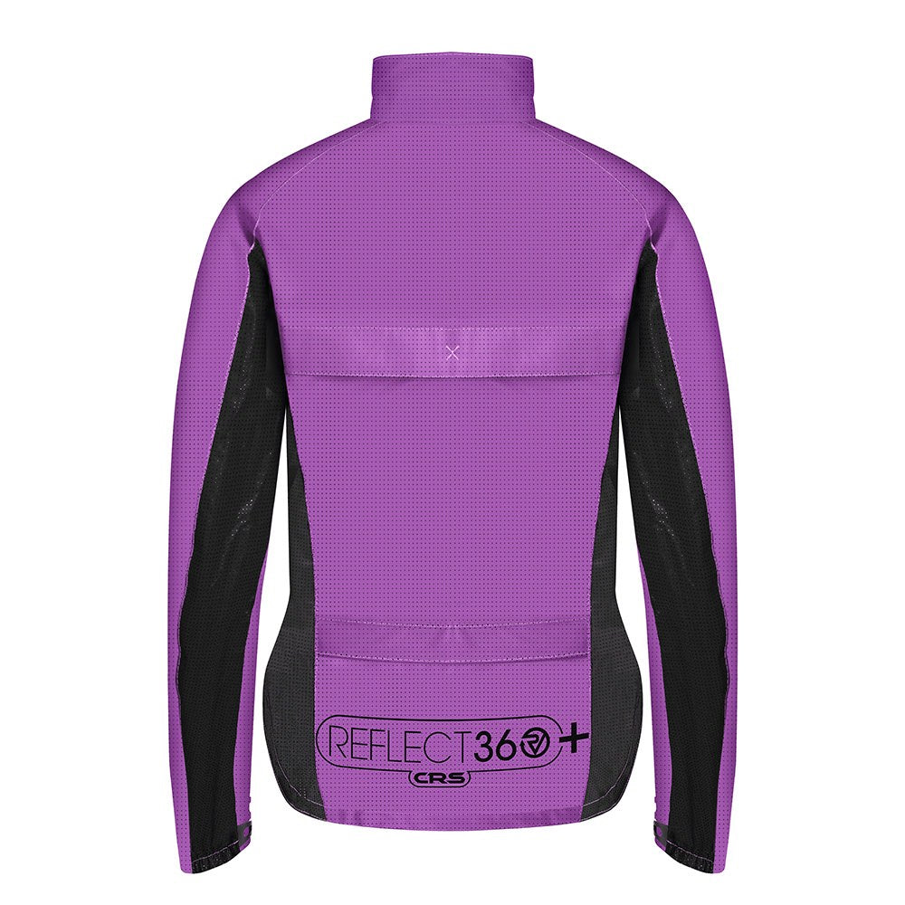 CRS Women's Fully Reflective & Enhanced Waterproof Cycling Jacket