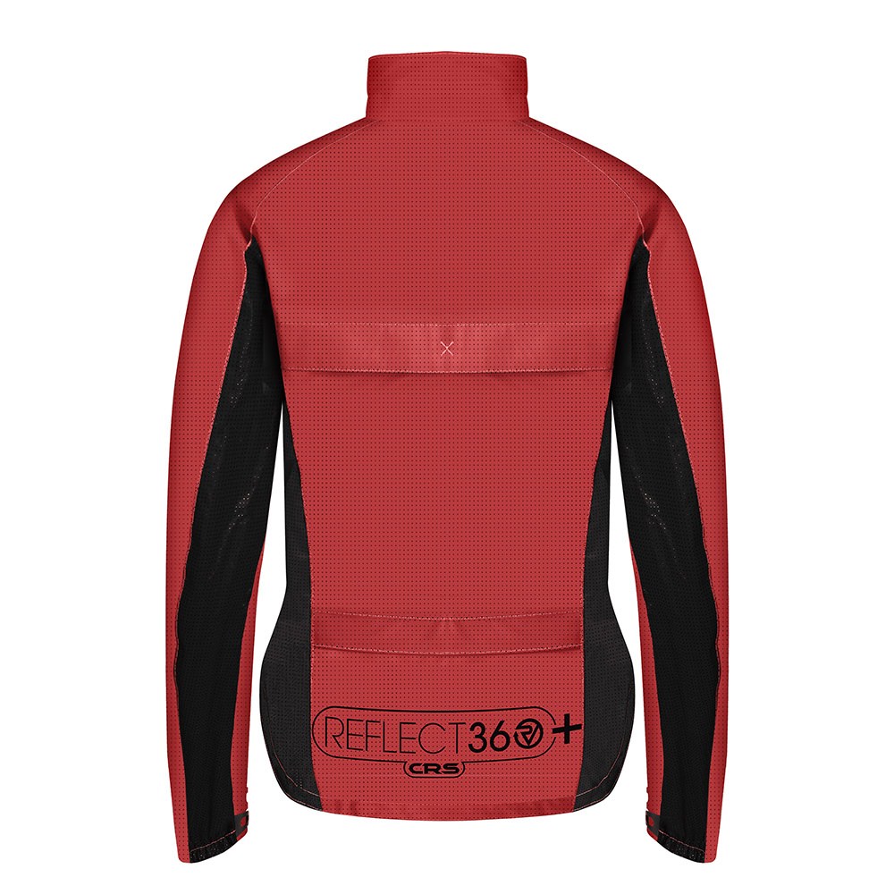 CRS Voll Reflektierende & Verbesserte Wasserdichte Radjacke für Frauen