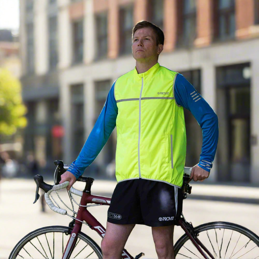 Reflective Cycling Gilets & Hi Vis Cycling Vests | Proviz Sports
