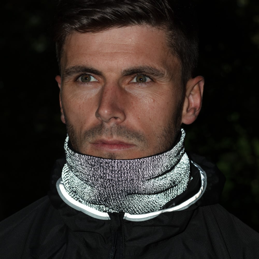 BLACKROCK Microfleece Thermal Neck Warmer – Fleece Lined Snood For Cycling/Motorbike – Black