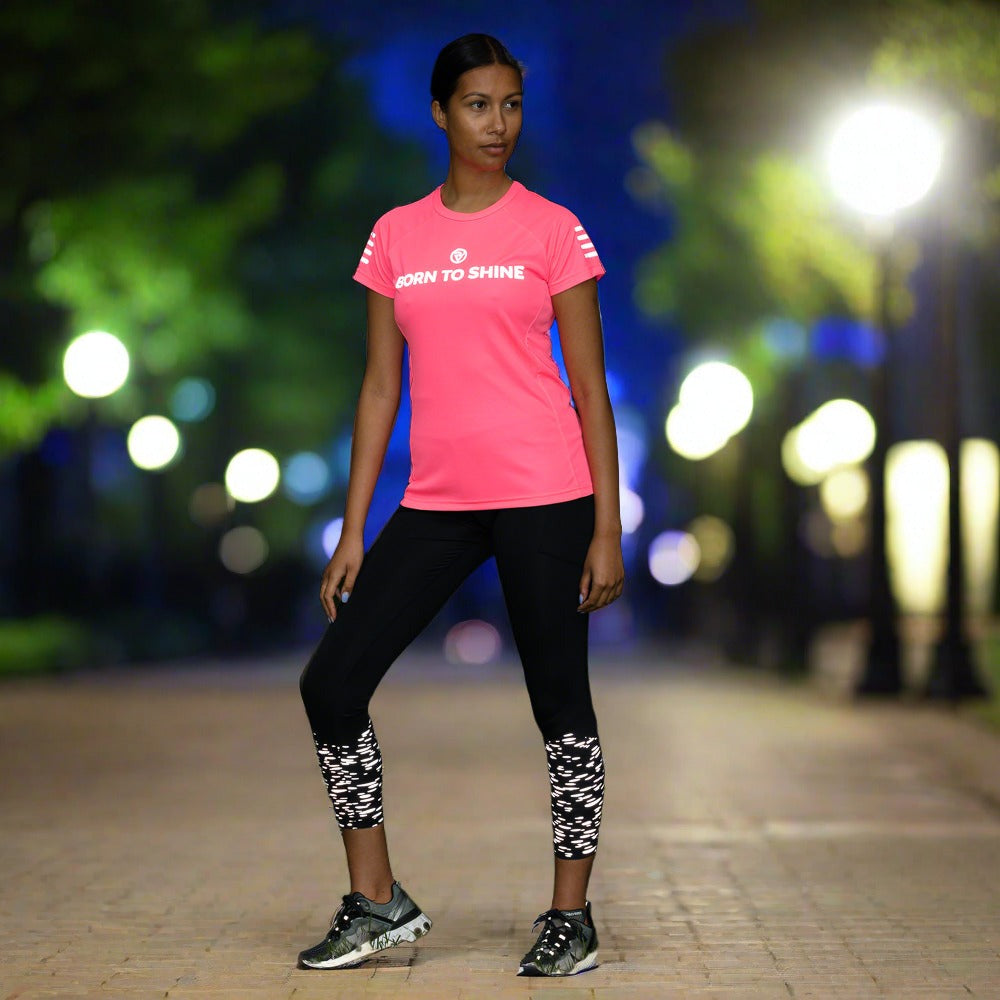 REFLECT360 Women's Reflective Running Leggings