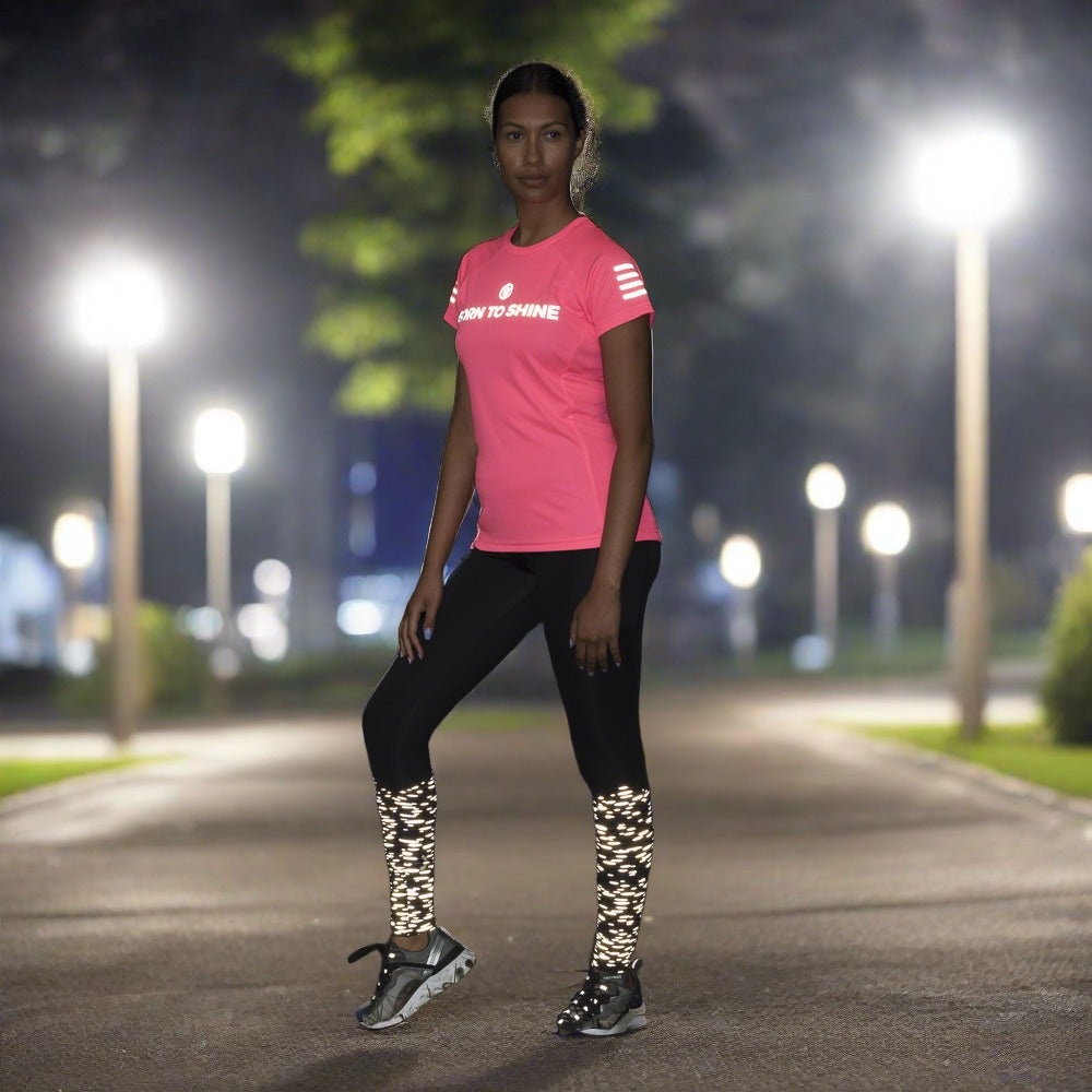 REFLECT360 Women's Reflective Running Leggings