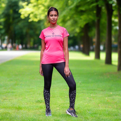 Reflective Running At Least 20% Sustainable Material Tights