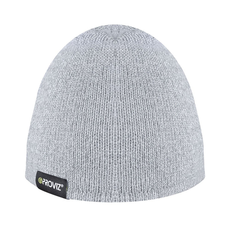 Reflective Fleece Lined Beanie grey