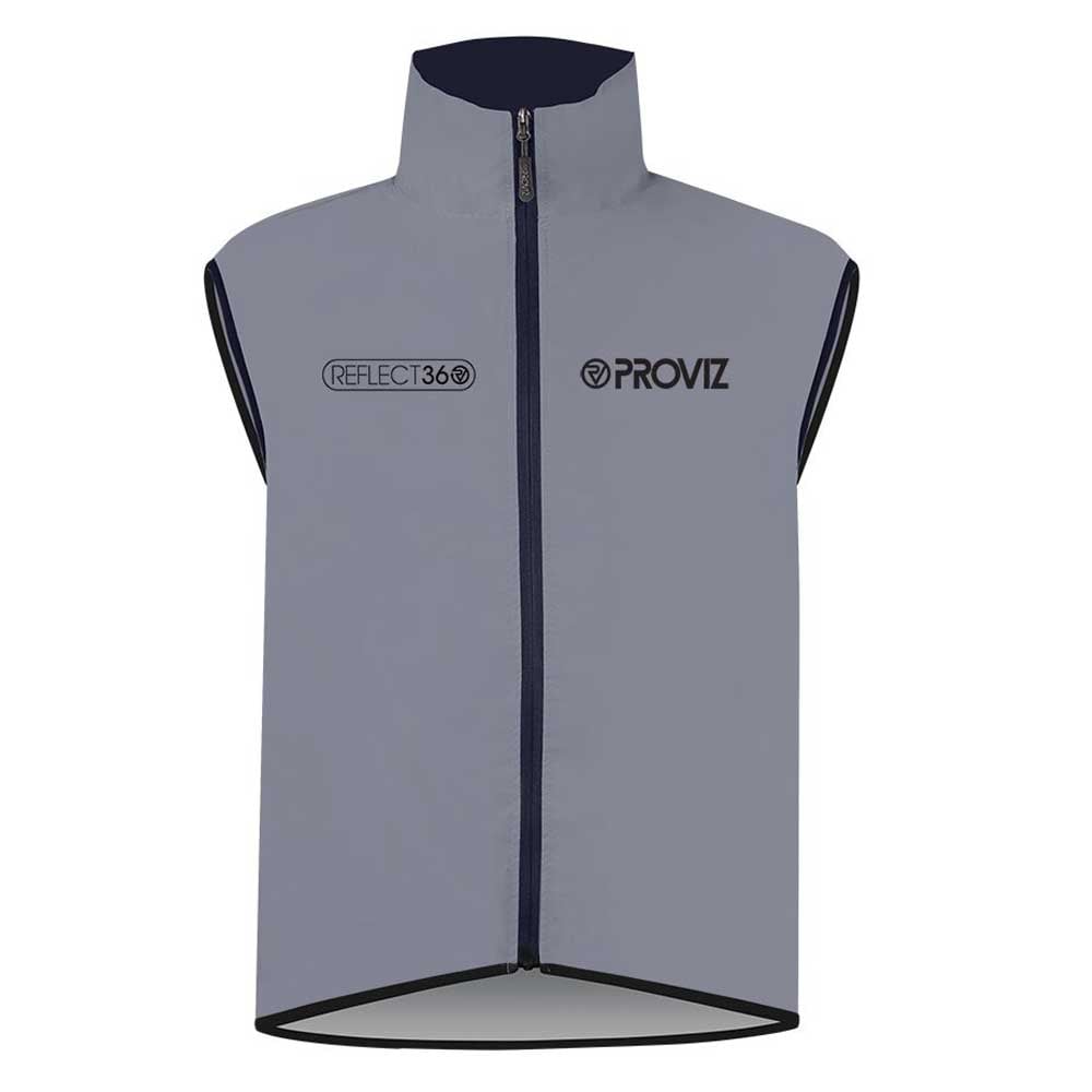 black cycling gilet