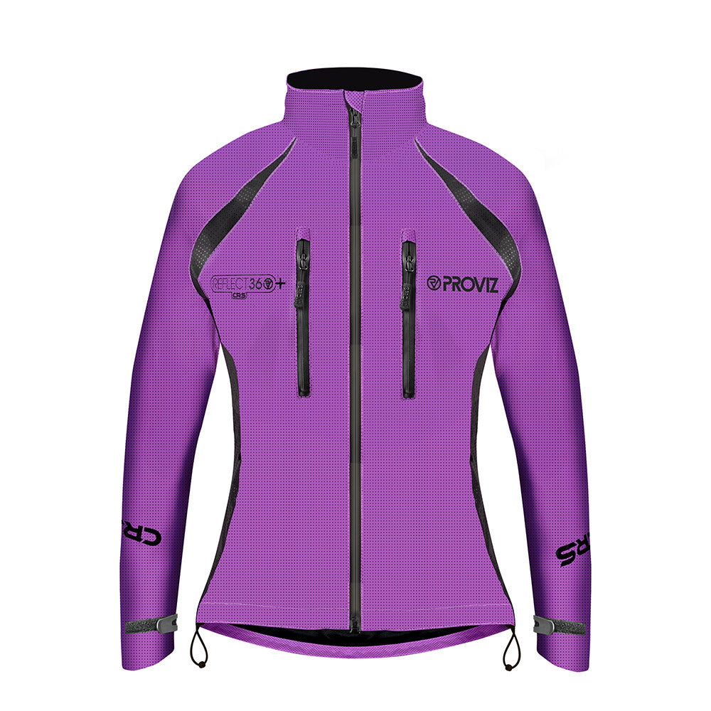 CRS Waterproof Fully Plus Reflective Proviz Jacket & Enhanced REFLECT360 | Cycling Women\'s