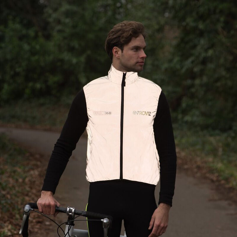Men's Fully Reflective Cycling Vest