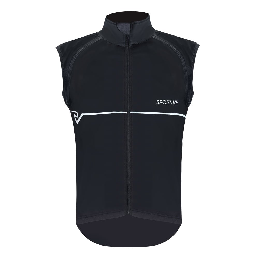 Sportive Men's Softshell Detachable Sleeve Cycling Jacket | Proviz