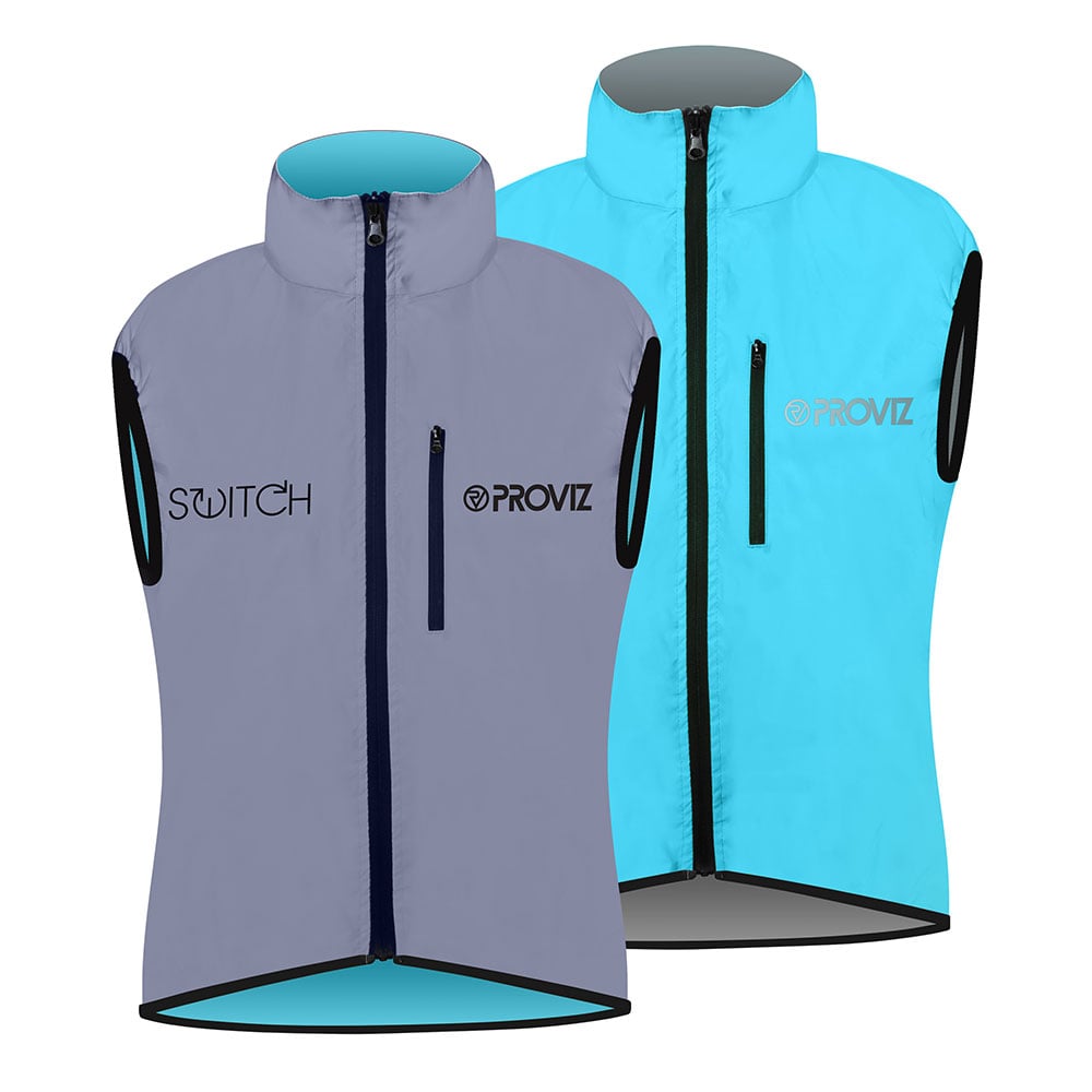 Women's Reflective Reversible Cycling Gilet