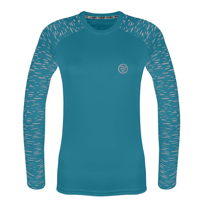 Reflective Women's Long Sleeve Training Top