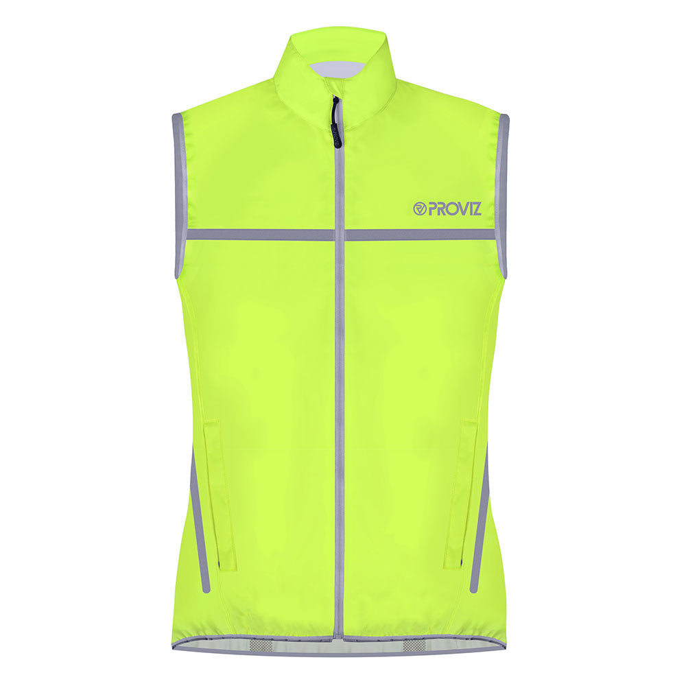 Classic Women's Hi Visibility Running Gilet Proviz – Proviz