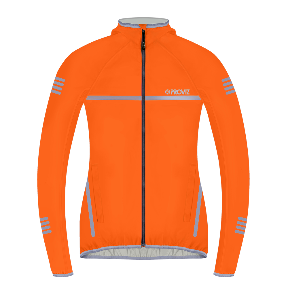Madison Protec 2-Layer Waterproof Women's Jacket - Hi-Viz Yellow